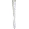 Pleaser - ADORE3063 Cuissardes à plateforme - Blanc Product image